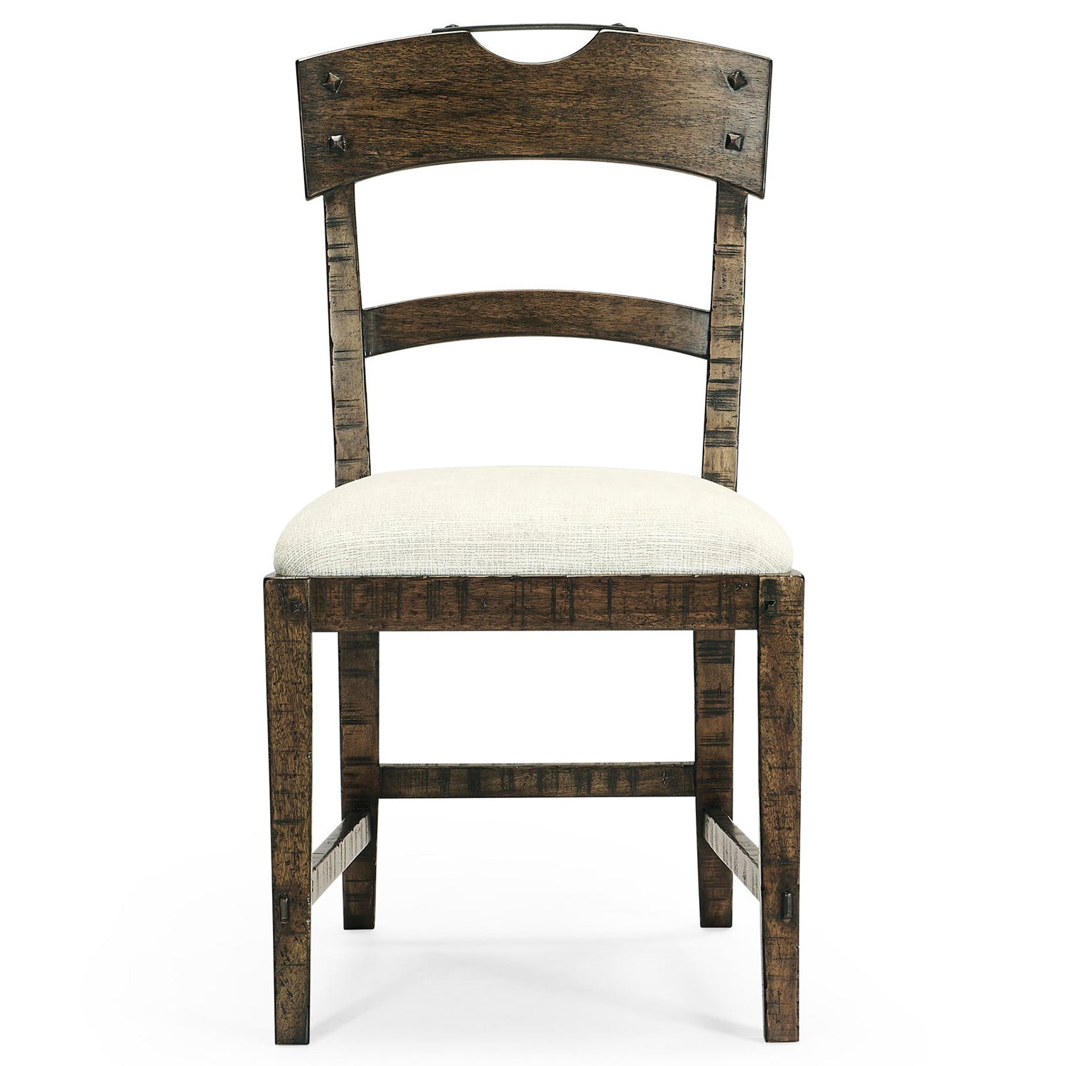Jonathan Charles Casual Accents Planked Side Chair Set of 2