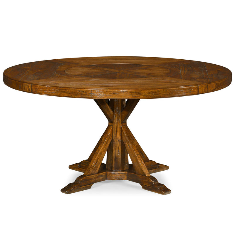 Jonathan Charles Casual Accents Country Round Dining Table