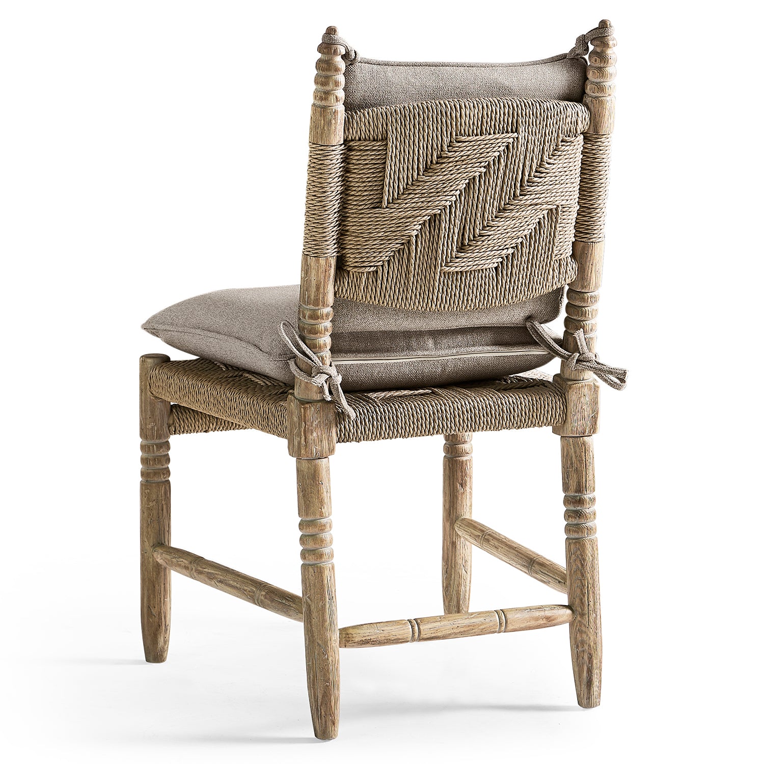 Jonathan Charles Sagehill Rush Seat Side Chair