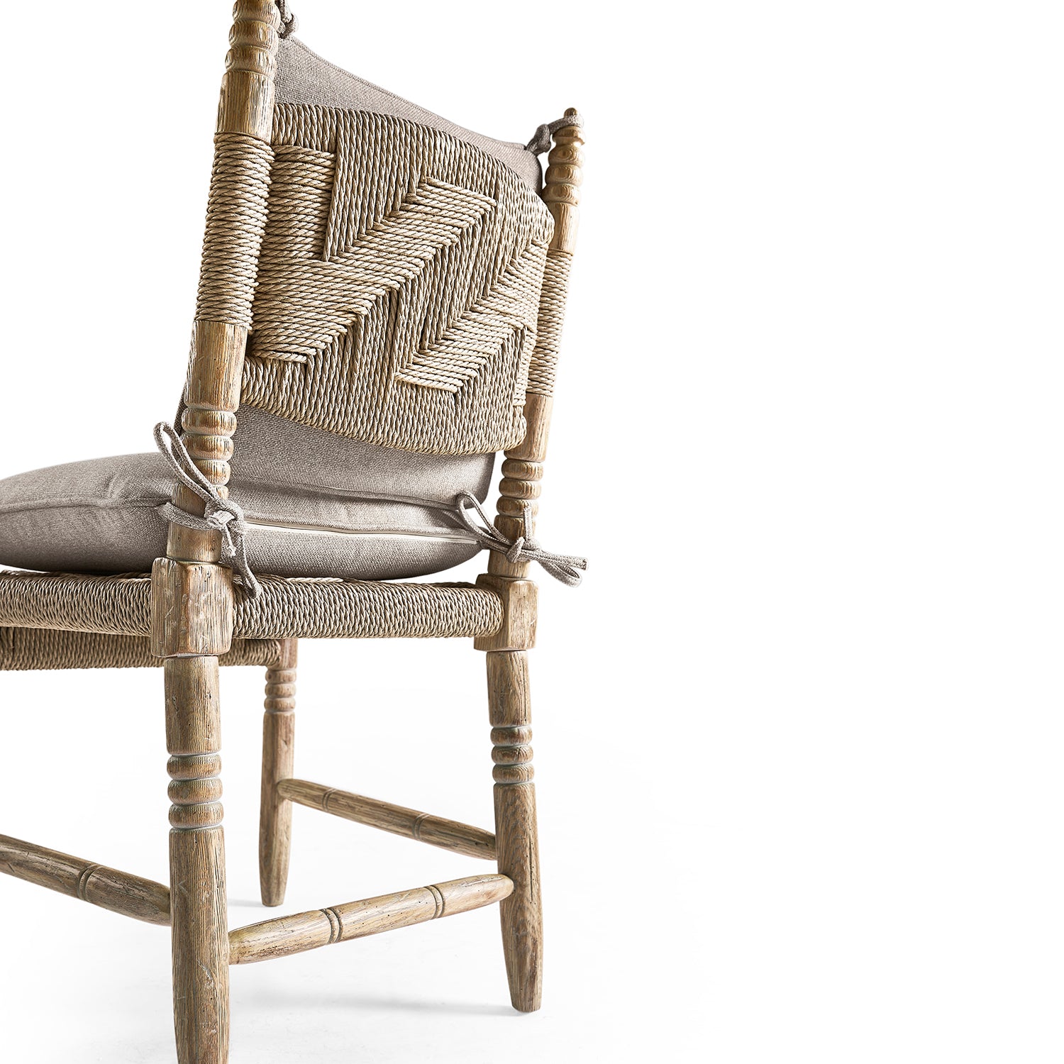 Jonathan Charles Sagehill Rush Seat Side Chair