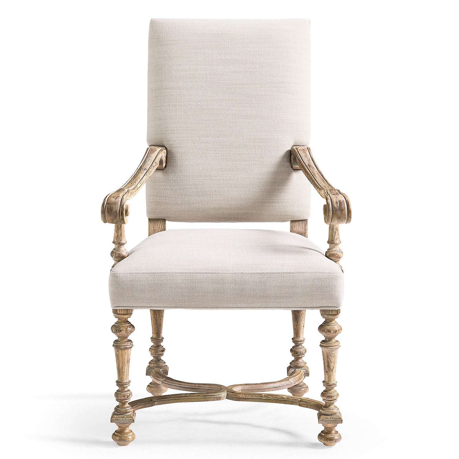 Jonathan Charles Sagehill Upholstered Arm Chair