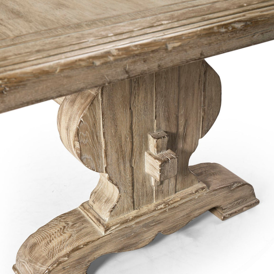 Jonathan Charles Sagehill 96in Rectangular Trestle Dining Table