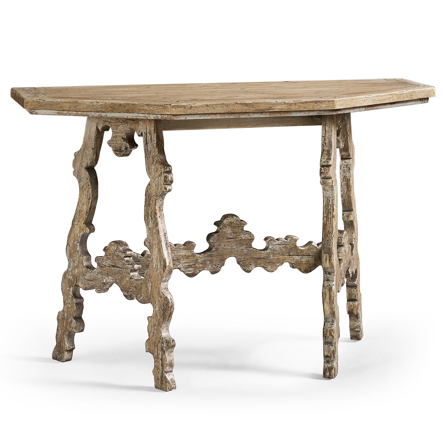 Jonathan Charles Caldera Curved Console Table