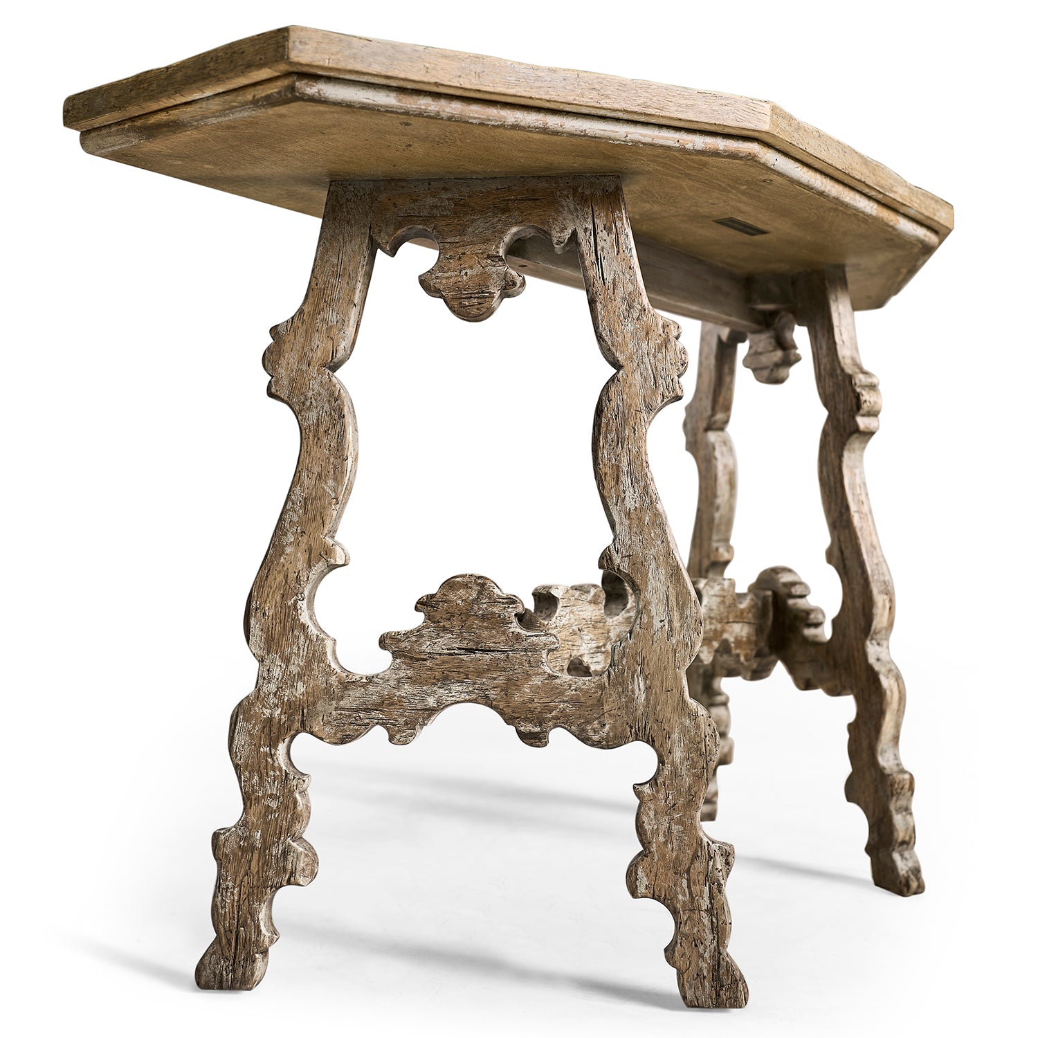 Jonathan Charles Caldera Curved Console Table