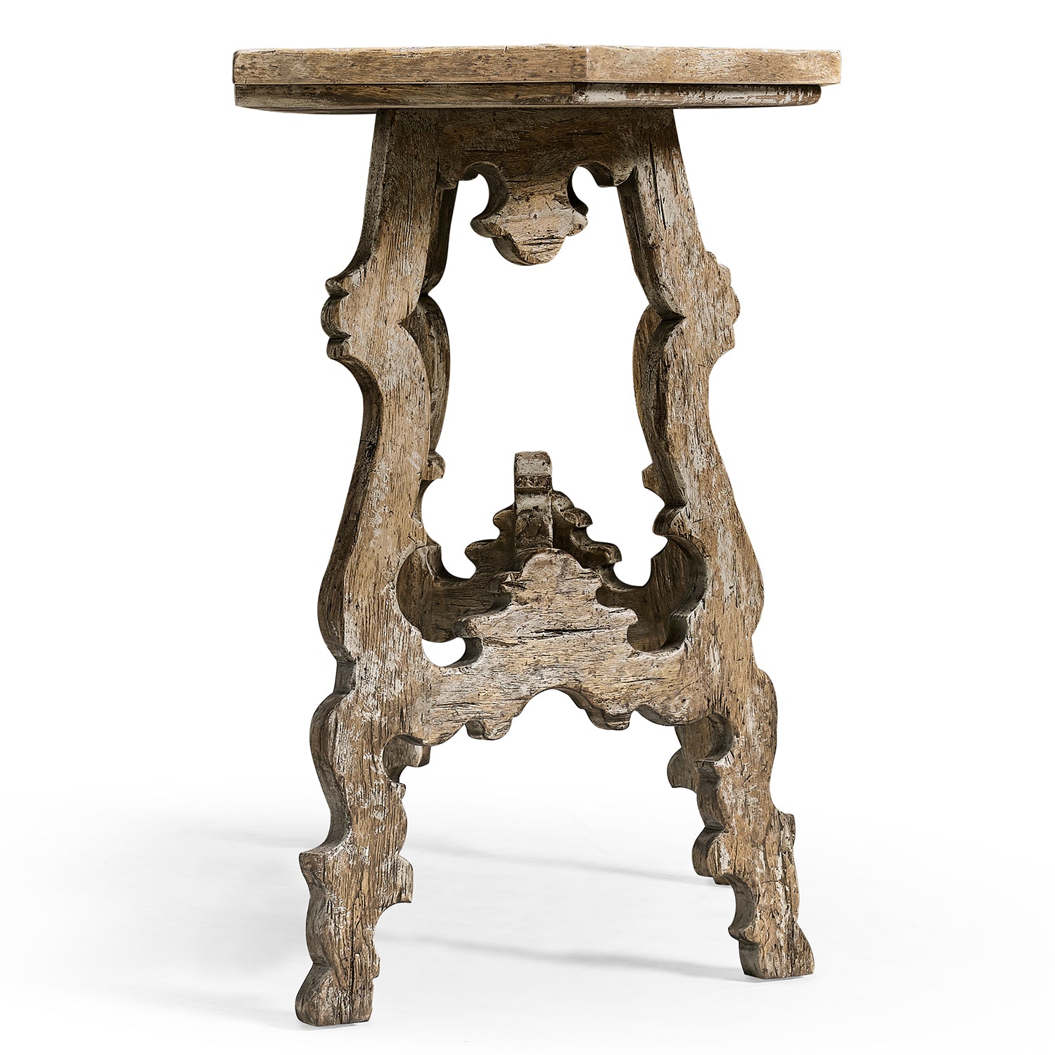 Jonathan Charles Caldera Curved Console Table