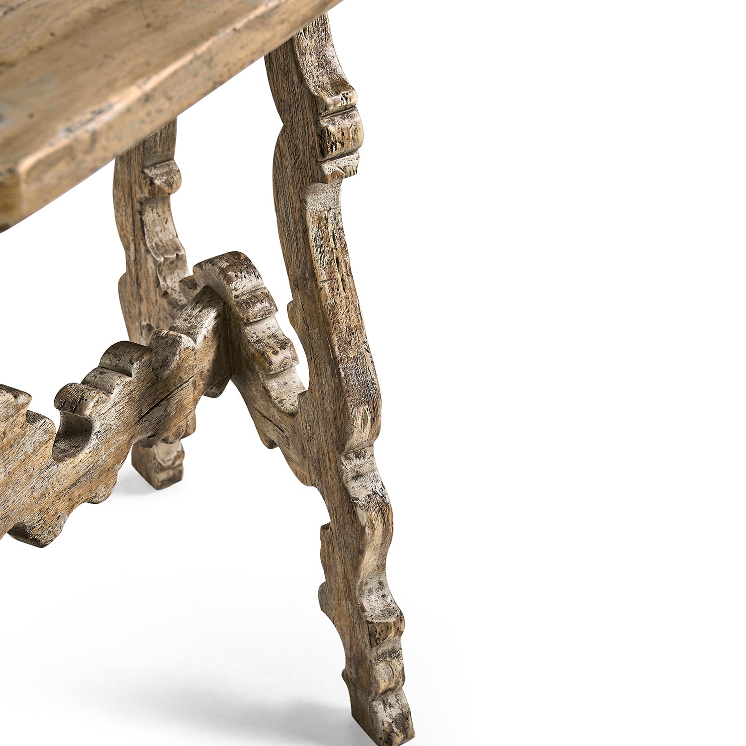 Jonathan Charles Caldera Curved Console Table