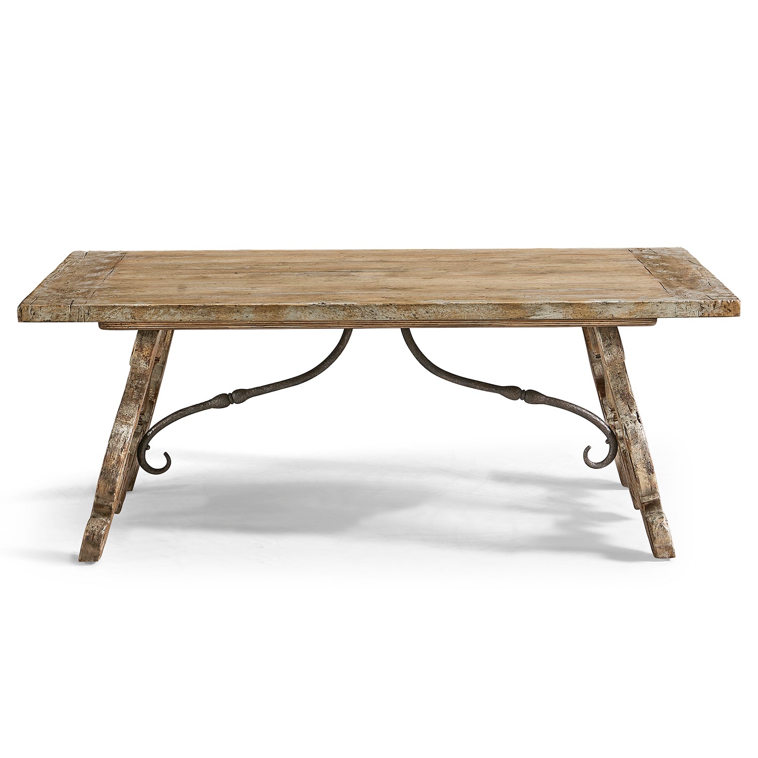 Jonathan Charles Caldera Curved-Base Cocktail Table