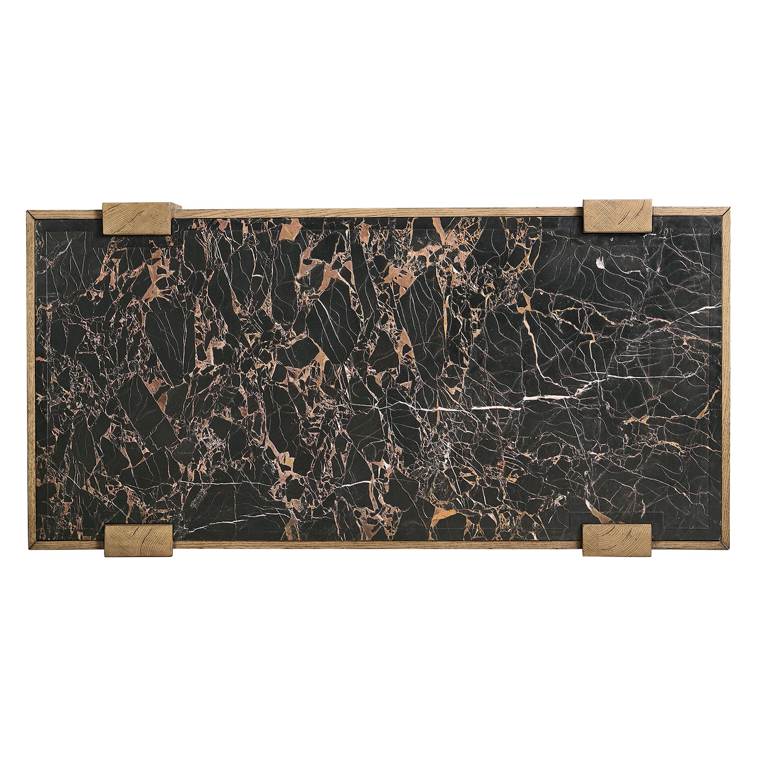 Jonathan Charles Echo Canyon Marble Rectangular Cocktail Table