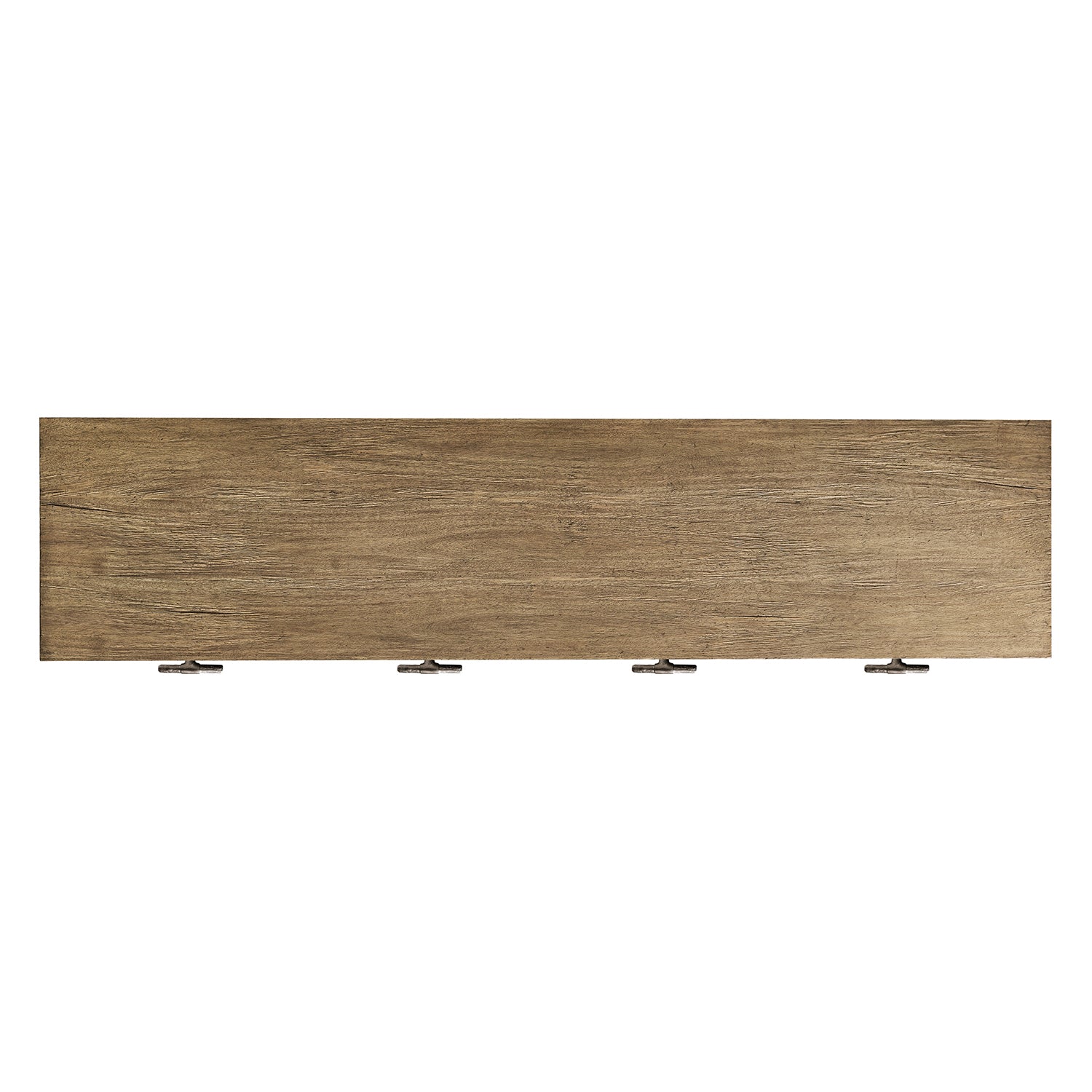 Jonathan Charles Light Stone Ridge Marble Credenza