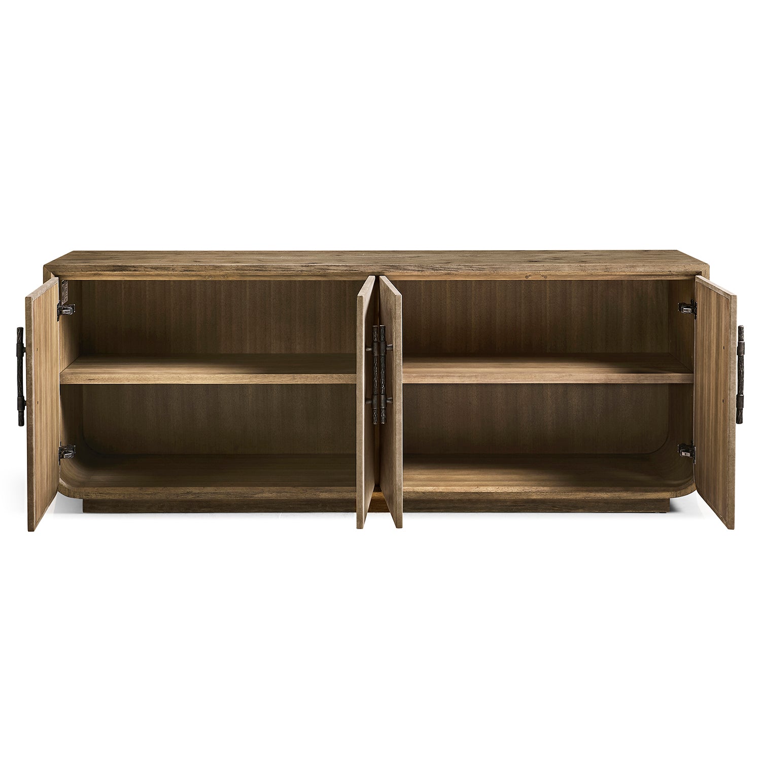 Jonathan Charles Light Stone Ridge Leather Credenza