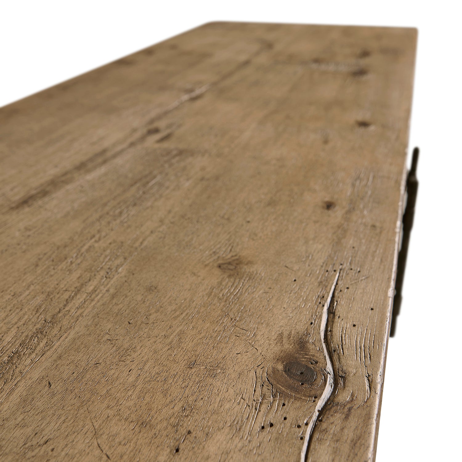 Jonathan Charles Light Stone Ridge Leather Credenza