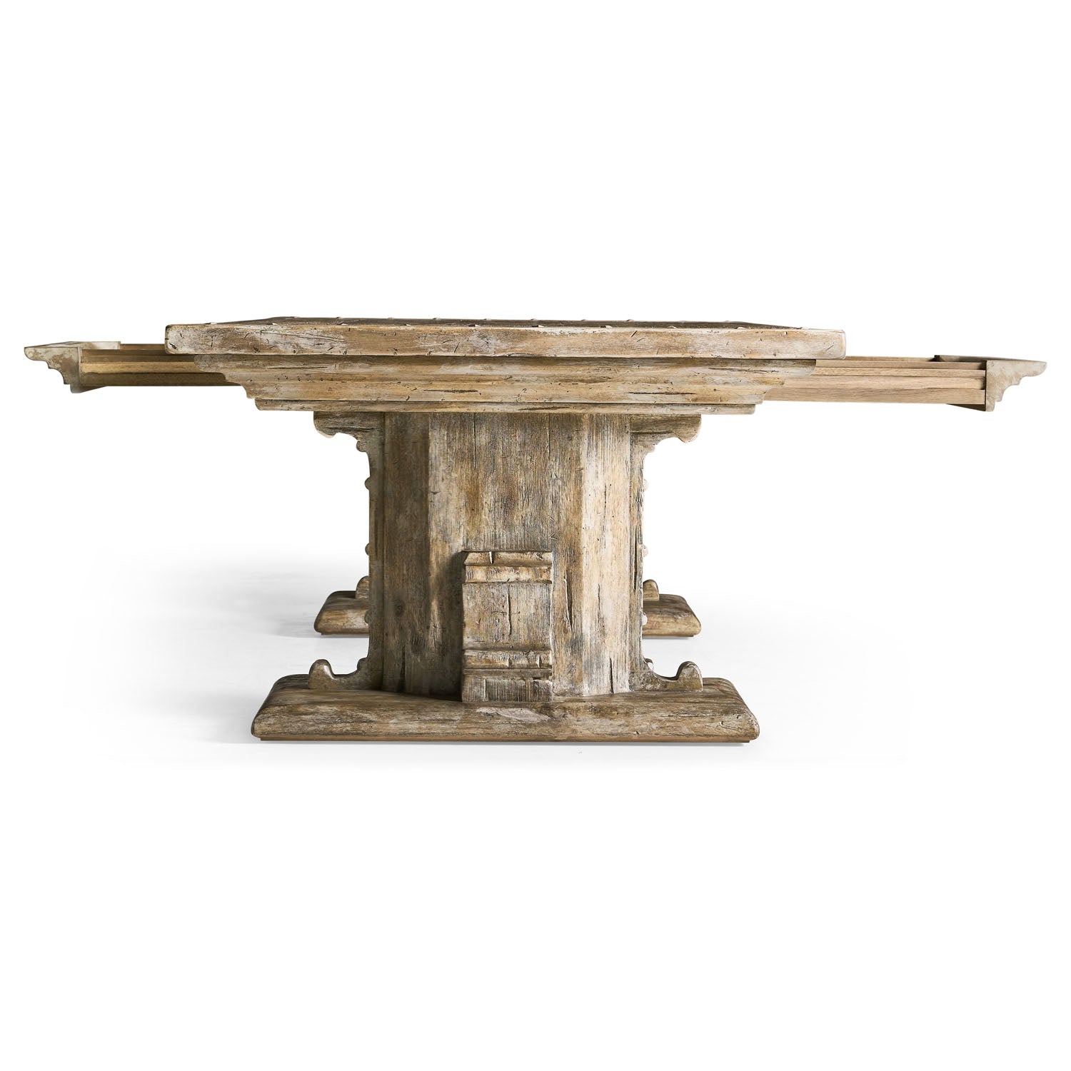 Jonathan Charles Caldera Pedestal-Base Cocktail Table