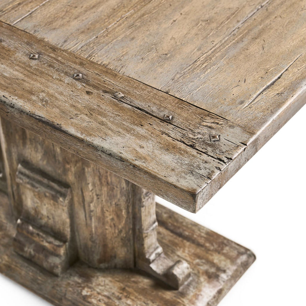 Jonathan Charles Caldera Pedestal-Base Cocktail Table