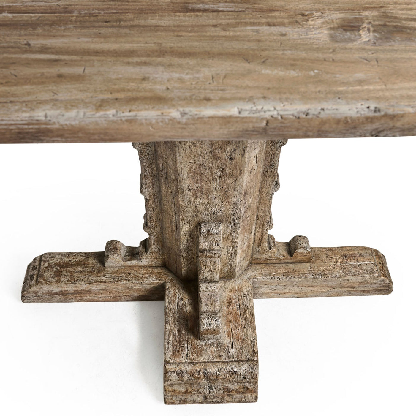 Jonathan Charles Caldera Pedestal-Base Console Table
