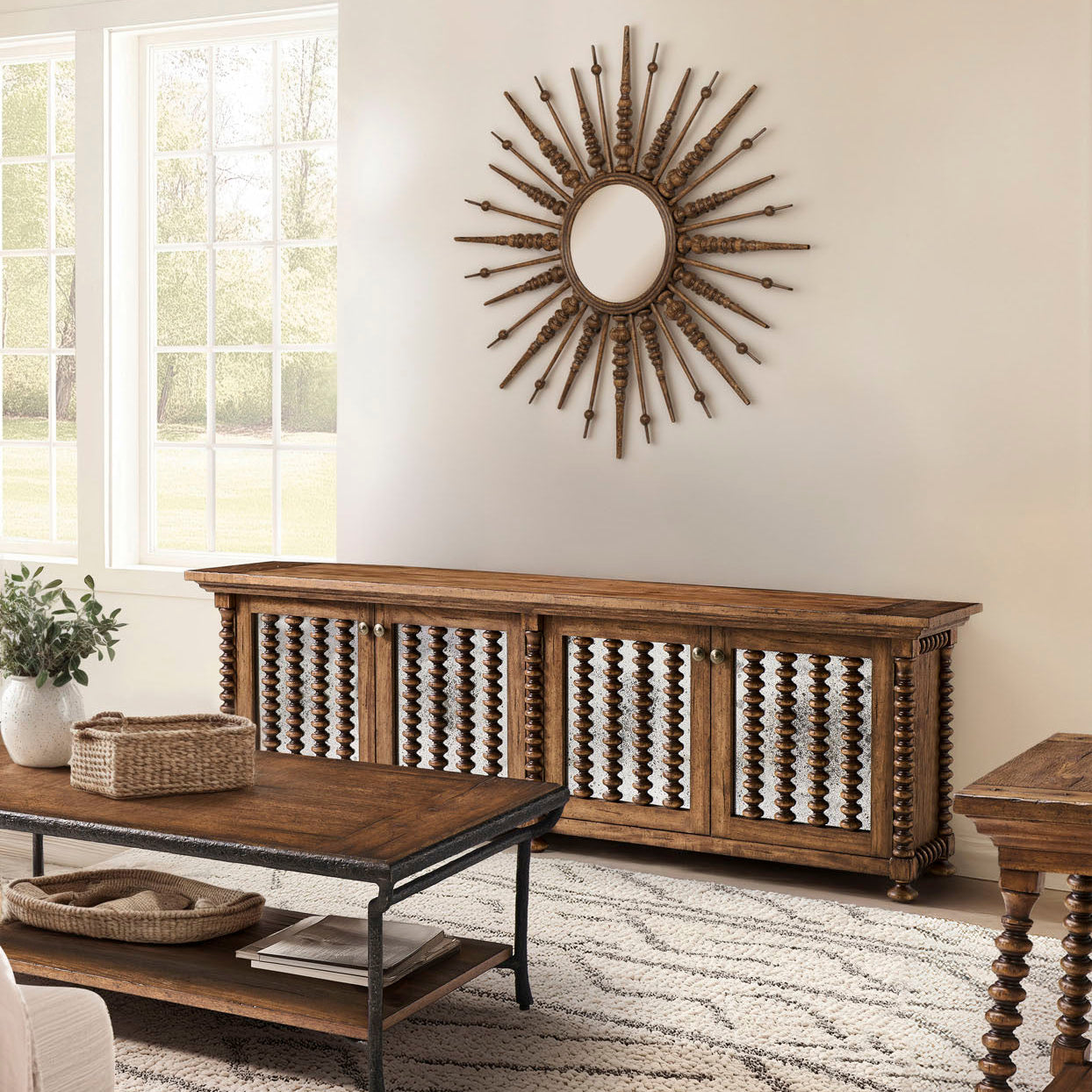 Jonathan Charles Tamarisk Entertainment Credenza