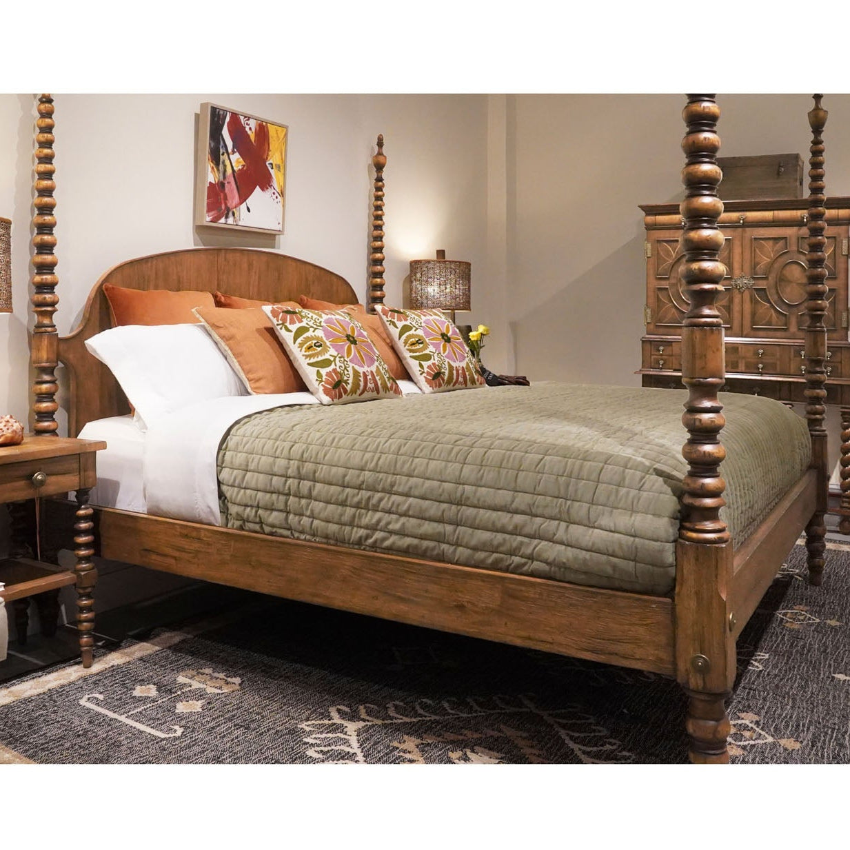 Jonathan Charles Tamarisk Poster Bed