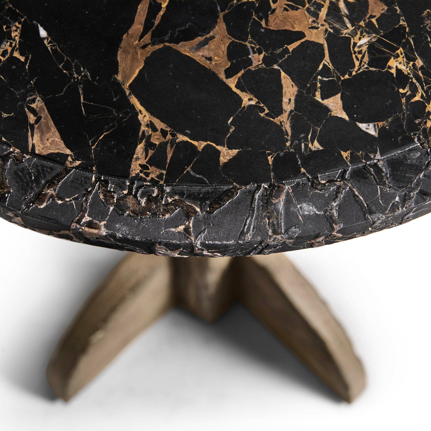 Jonathan Charles Echo Canyon Marble Side Table