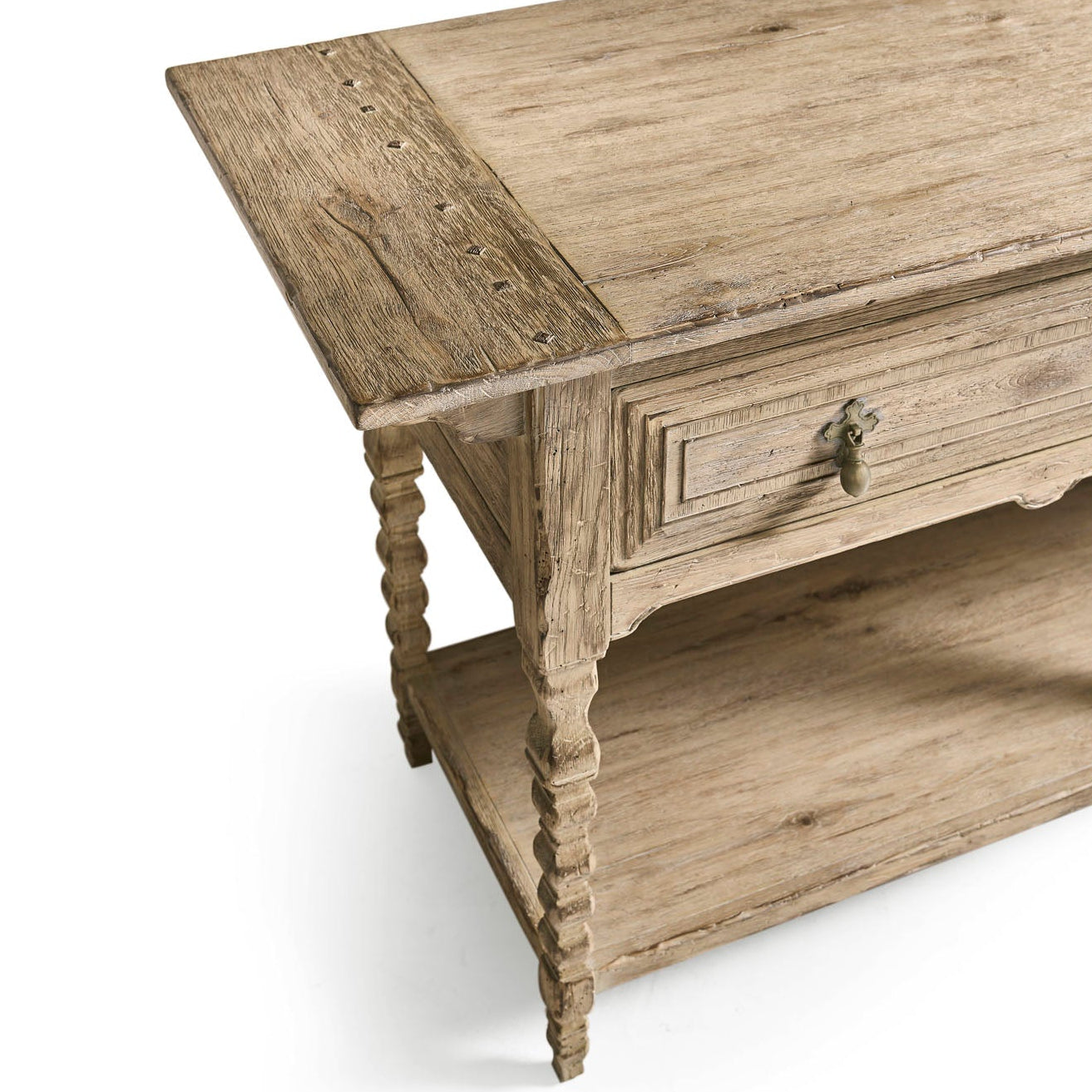 Jonathan Charles Sagehill Spindle-Leg Console Table