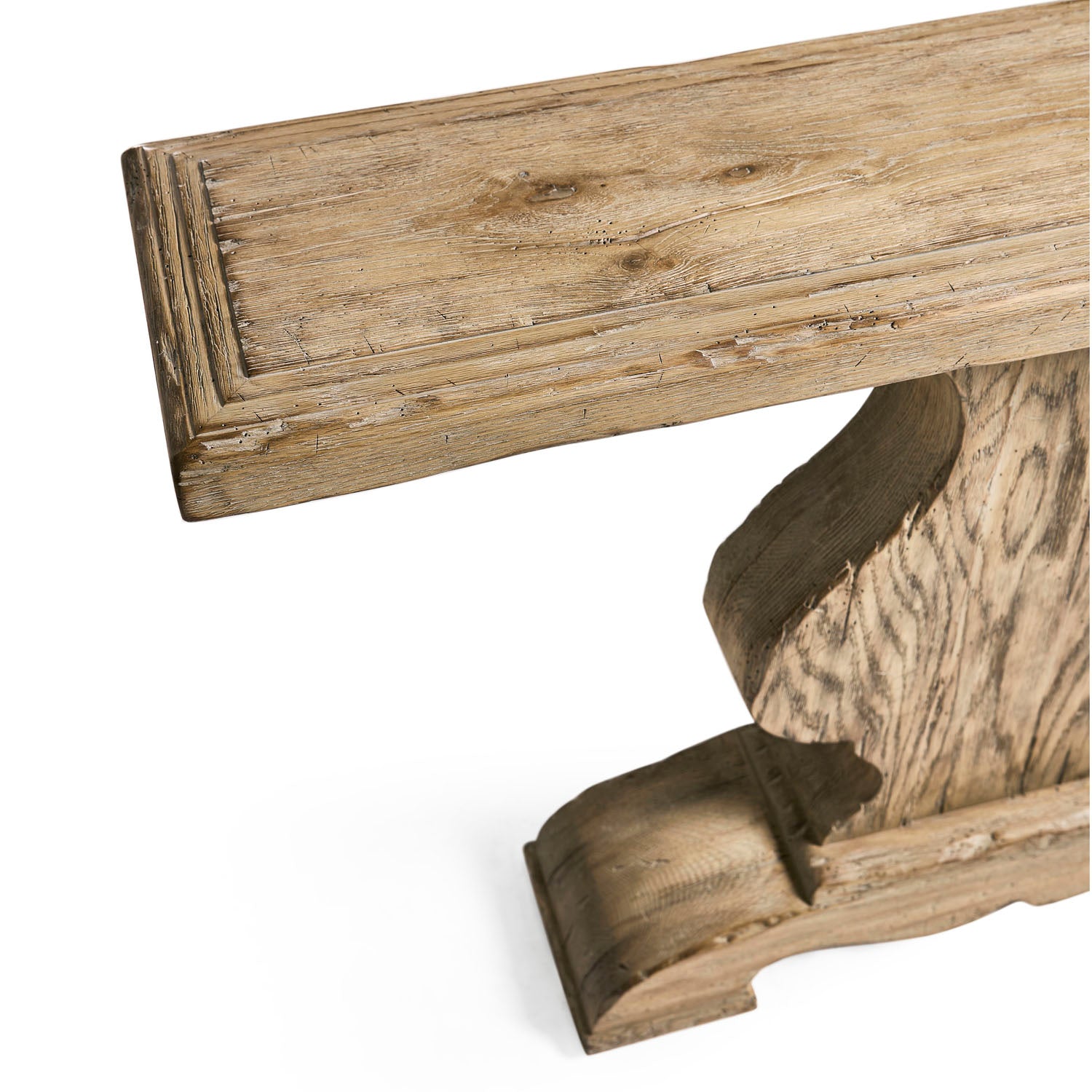 Jonathan Charles Sagehill Pedestal Console Table