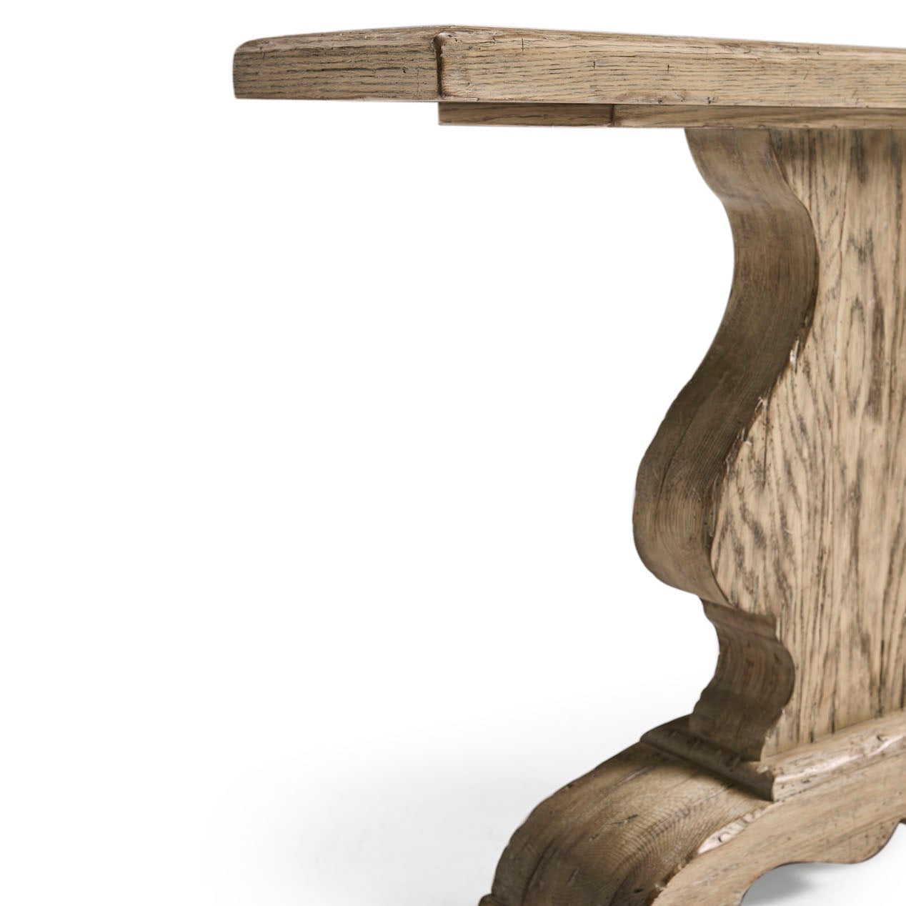 Jonathan Charles Sagehill Pedestal Console Table