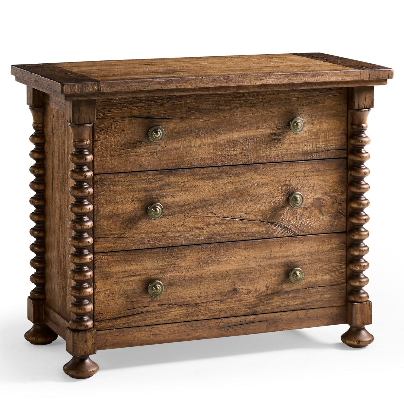 Jonathan Charles Tamarisk 3 Drawer Nightstand