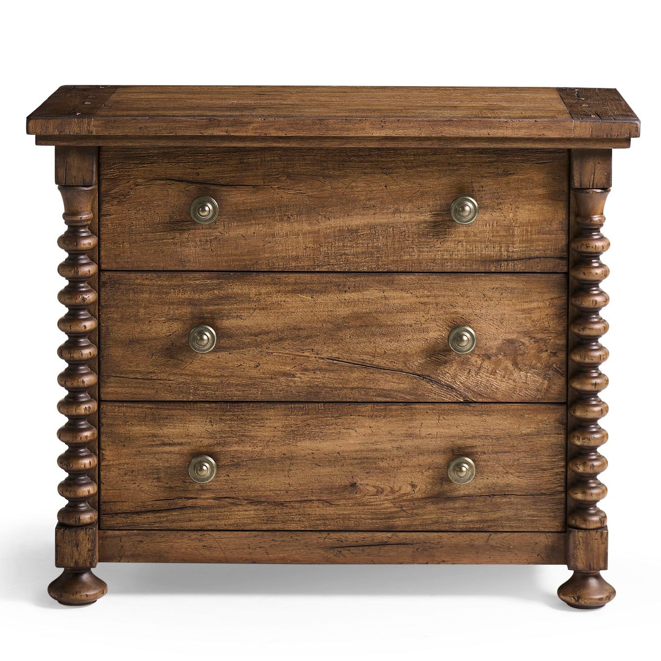 Jonathan Charles Tamarisk 3 Drawer Nightstand