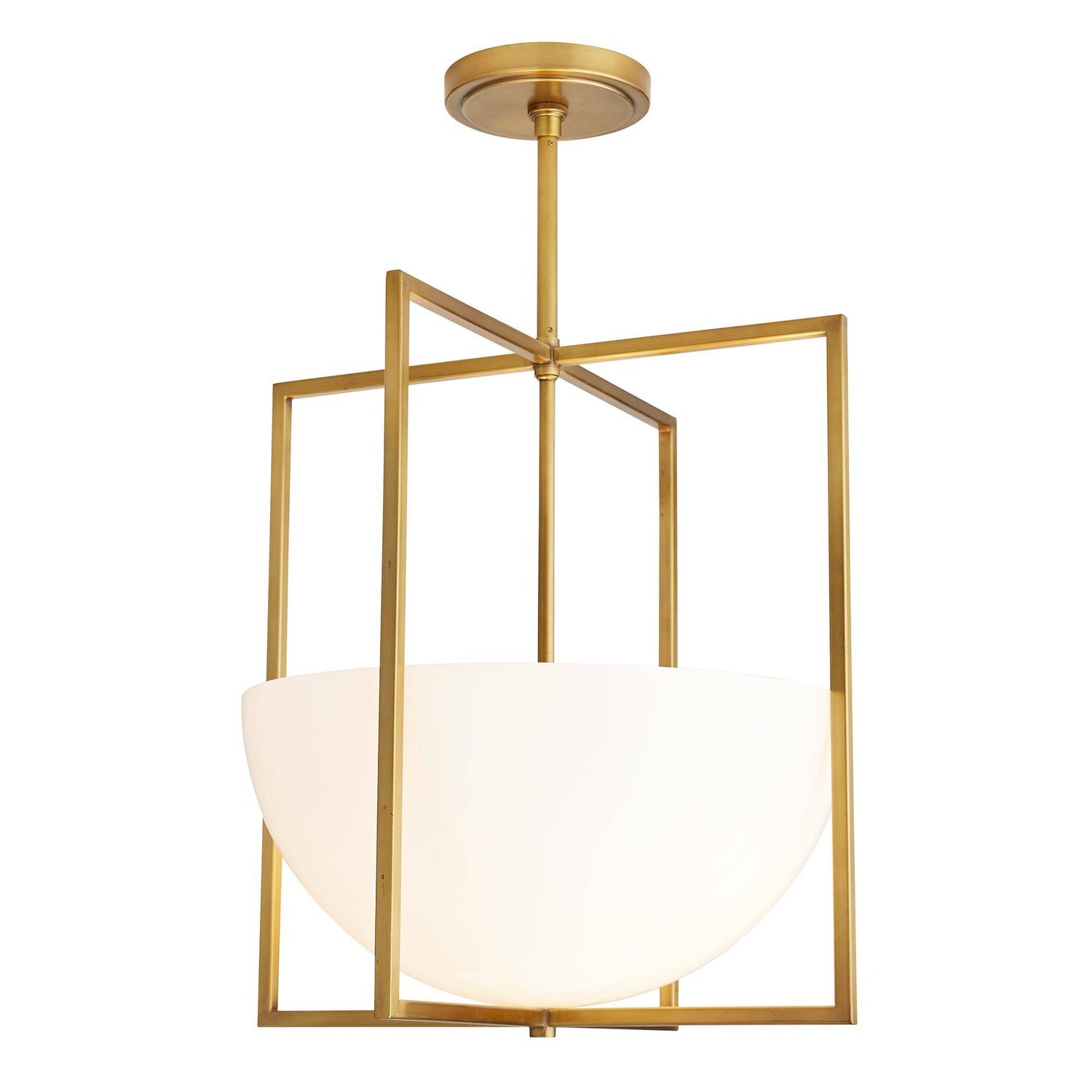 Arteriors Royce Antique Brass Pendant