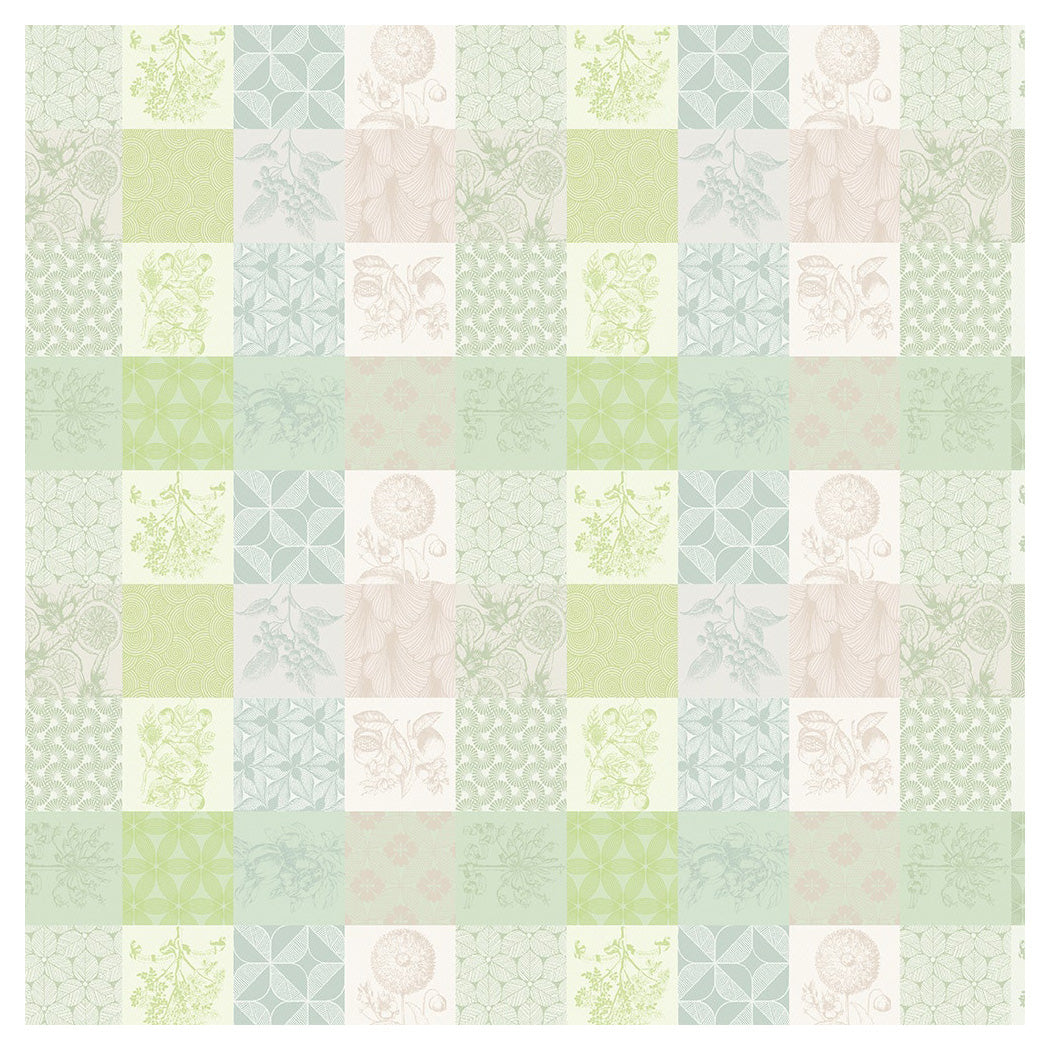 Garnier Thiebaut Mille Parfums Verde Jacquard Tablecloth