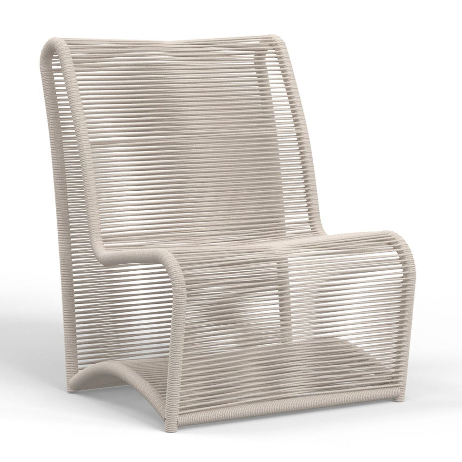 Sunset West Sand Outdoor Armless Club Chair