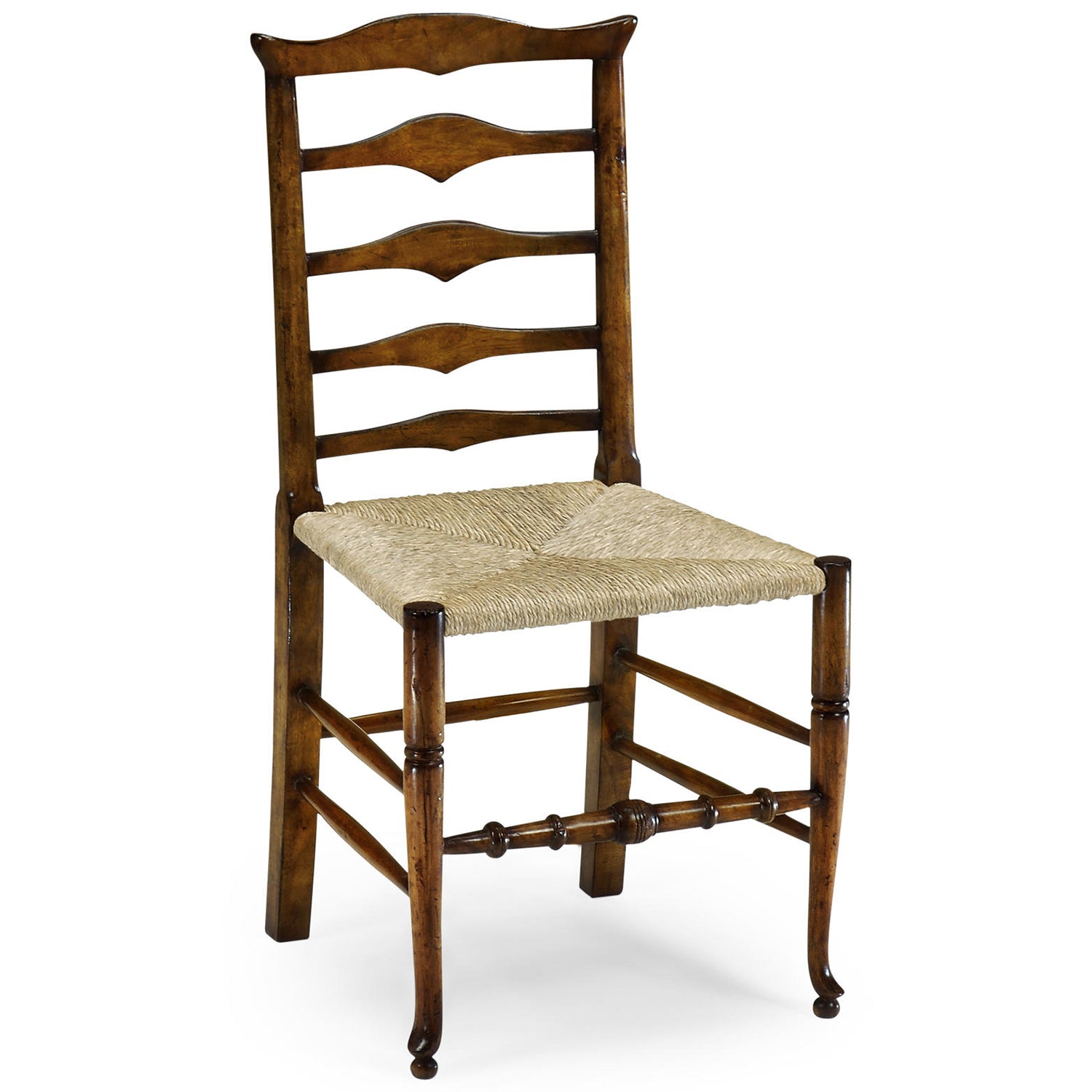 Jonathan Charles Casual Accents Triangular Ladderback Side Chair Set of 2