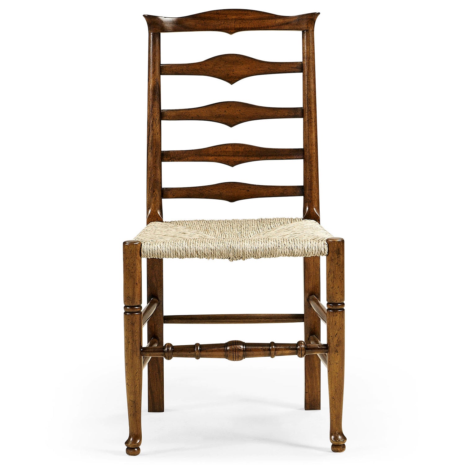 Jonathan Charles Casual Accents Triangular Ladderback Side Chair Set of 2