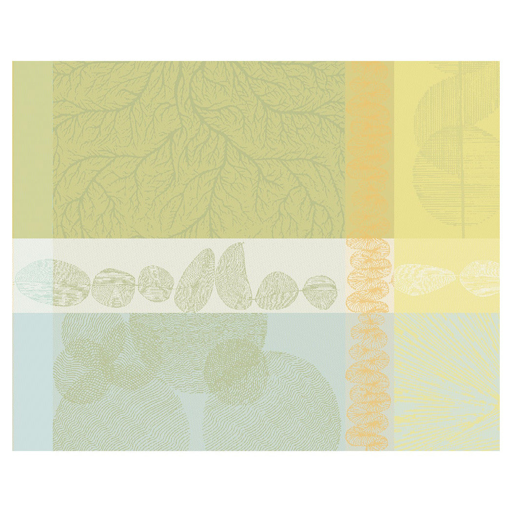 Garnier Thiebaut Mille Lieues Aube Jacquard Placemat Set of 4