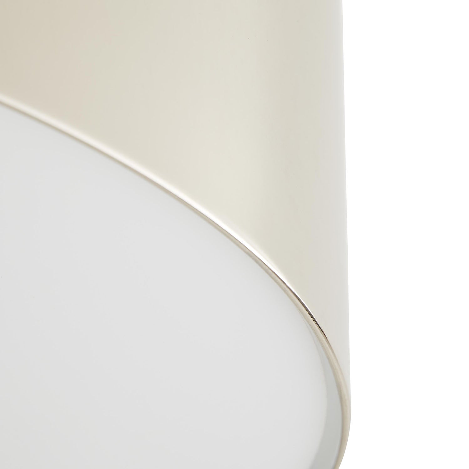 Arteriors Tarbell Polished Nickel Semi-Flush Mount