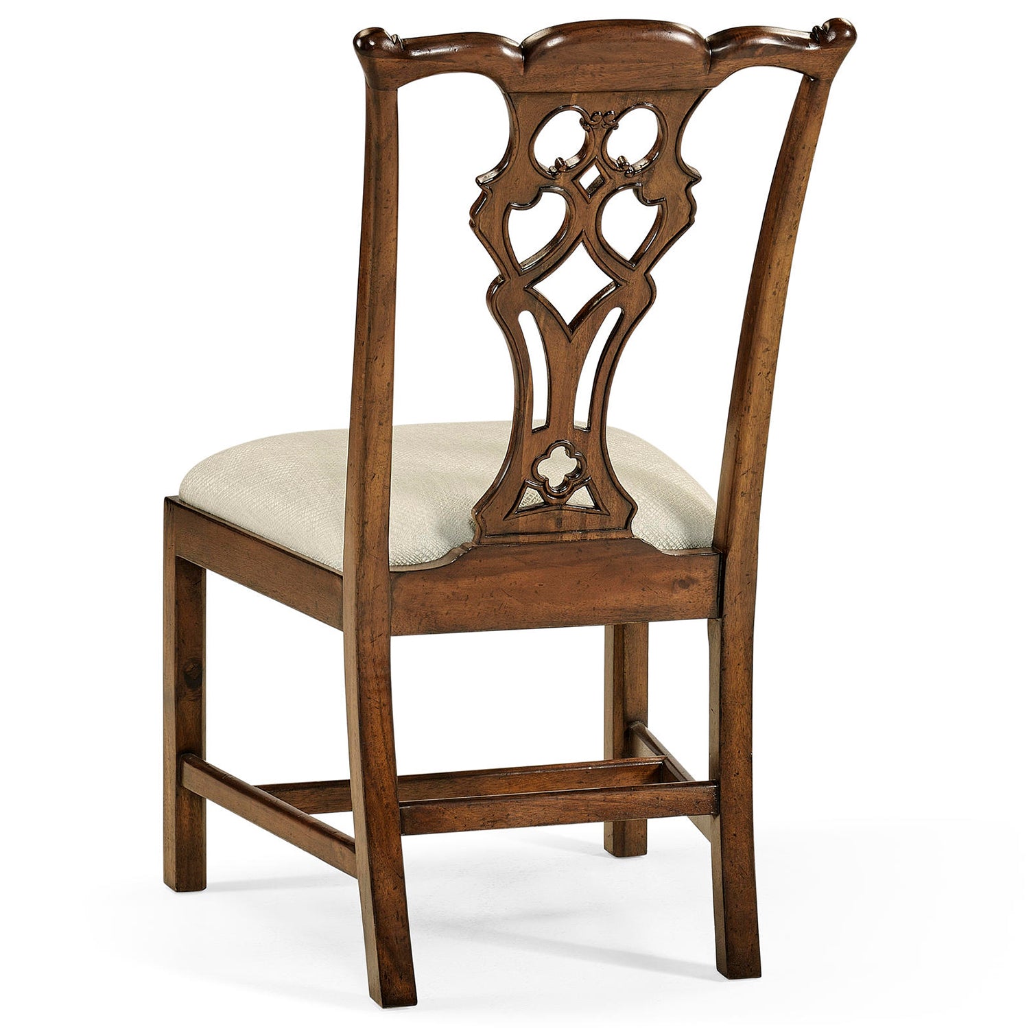 Jonathan Charles Buckingham Chippendale Mahogany Side Chair