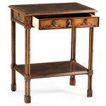Jonathan Charles Buckingham Chippendale Gothic Side Table