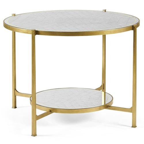 Jonathan Charles Luxe Transitional Center Table