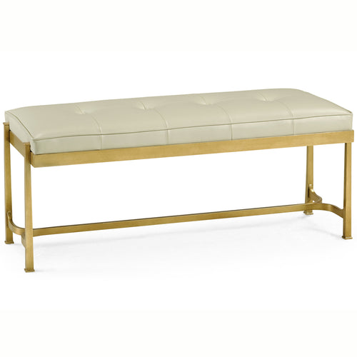 Jonathan Charles Luxe Gilded Bench