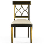Jonathan Charles Traditional Accents Regency Curved Back Side Chair