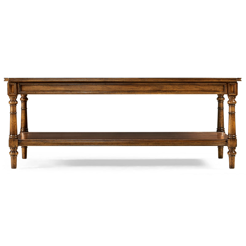 Jonathan Charles Casual Accents Victorian Style Cocktail Table