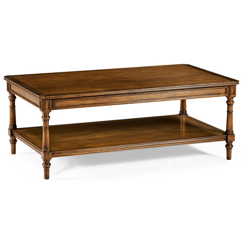 Jonathan Charles Casual Accents Victorian Style Cocktail Table