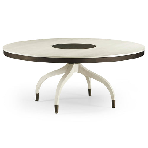Jonathan Charles Reimagined Lodestone Round Dining Table