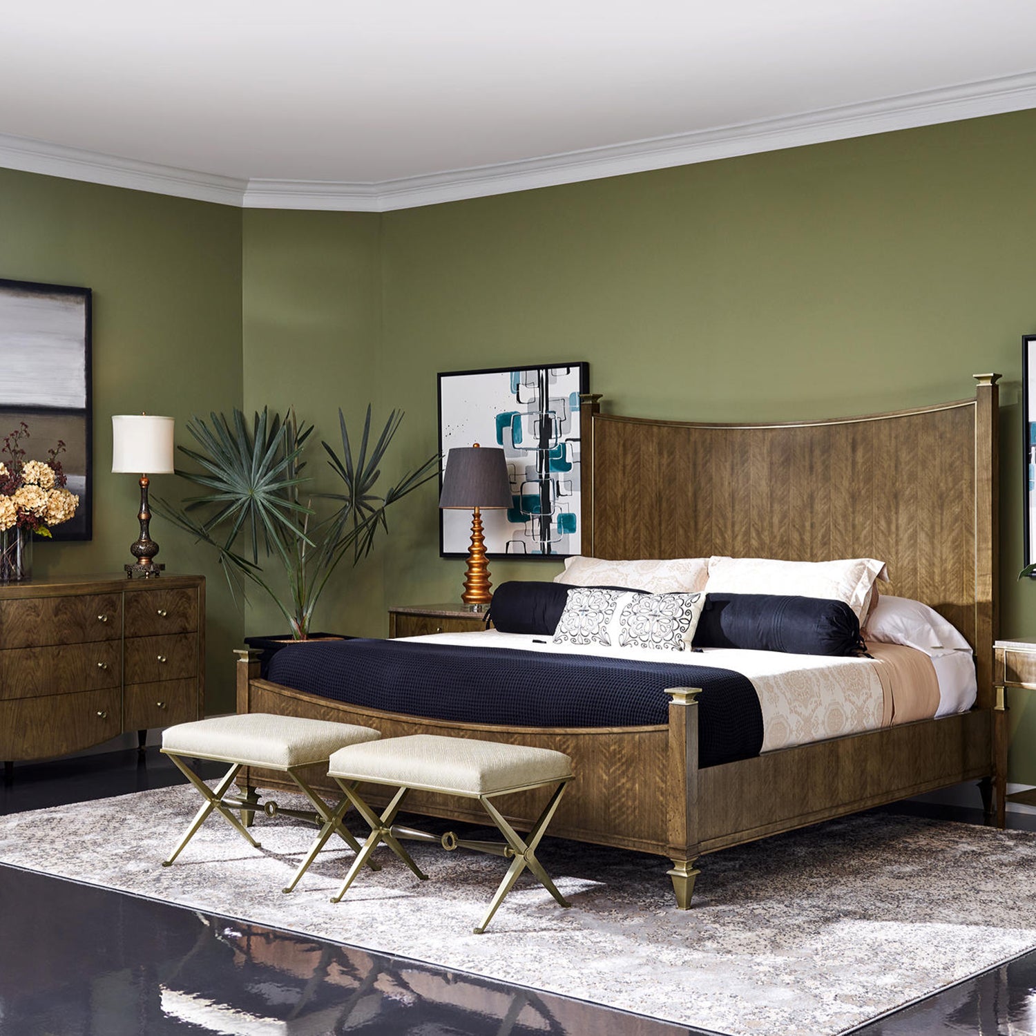 Jonathan Charles Barcelona King Bed