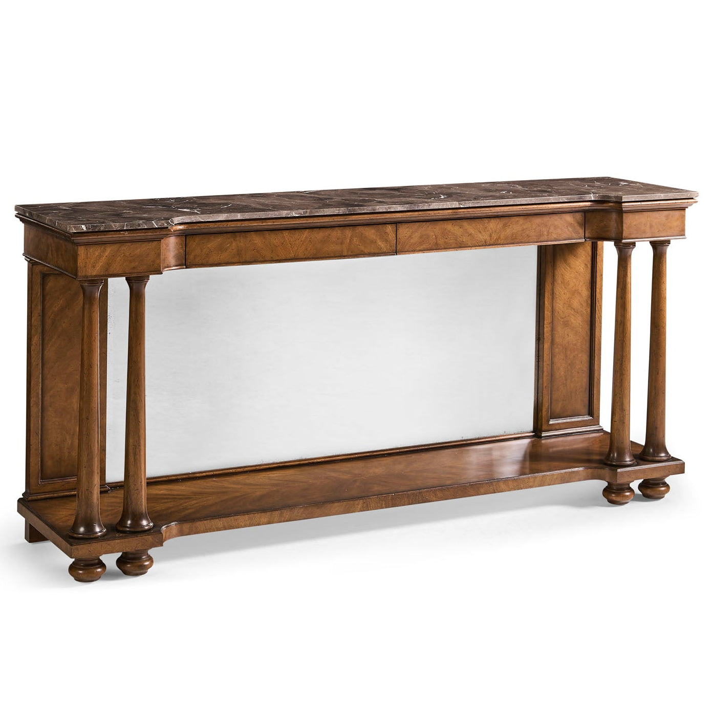 Jonathan Charles Hattie Mirrored Console Table