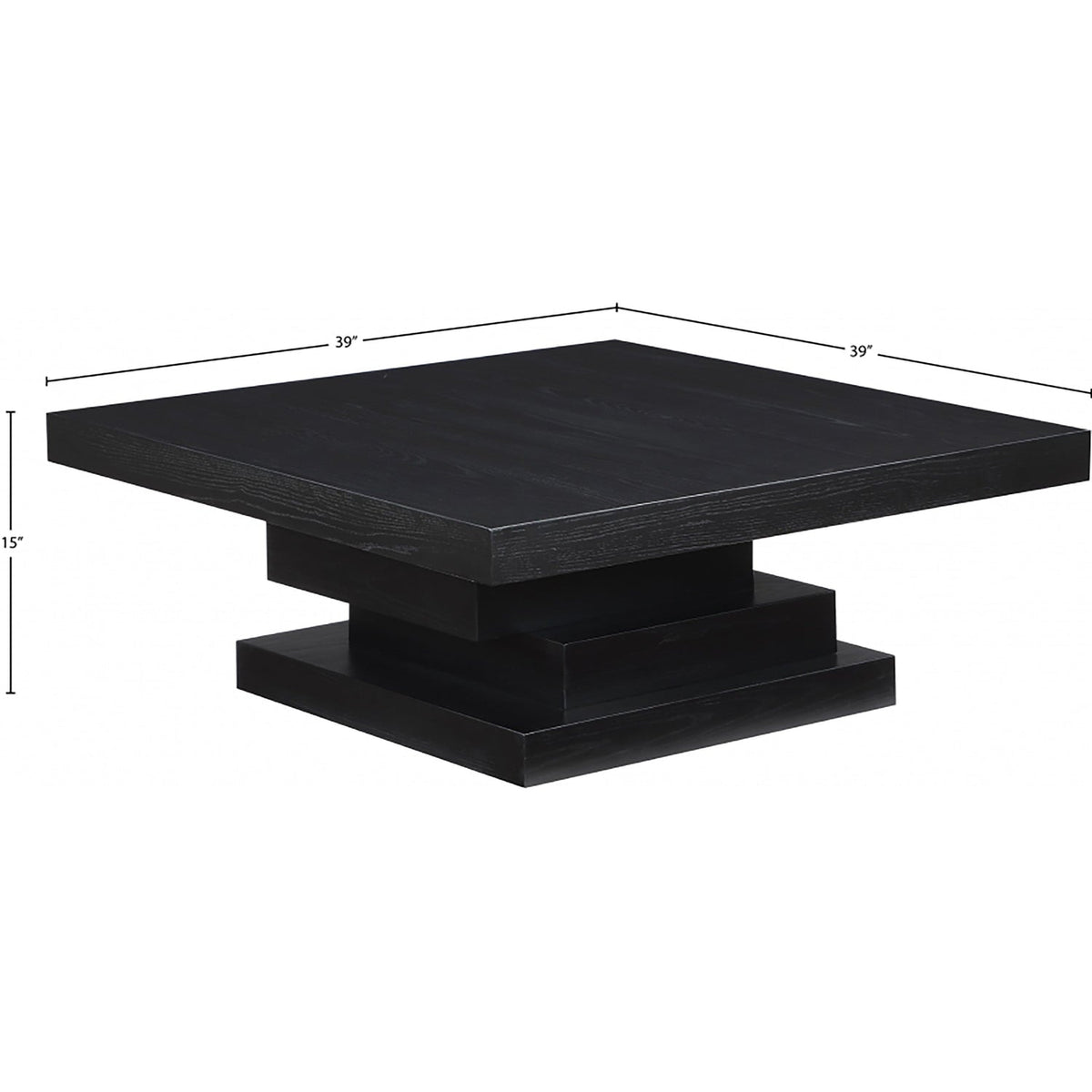 Westmount Black Ash Veneer Coffee Table