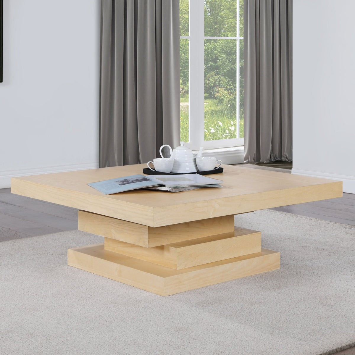 Westmount Natural Ash Veneer Coffee Table