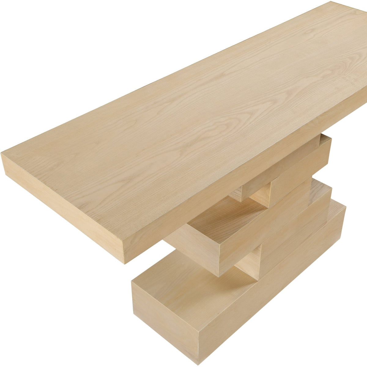 Westmount Natural Ash Veneer Console Table