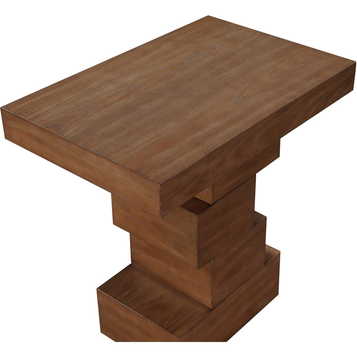 Westmount Walnut Ash Veneer End Side Table Set of 2