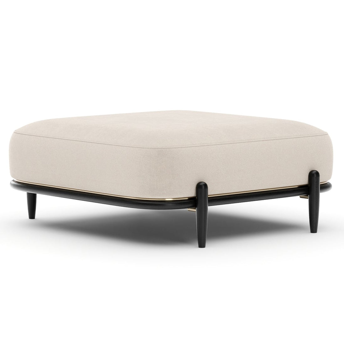 Caracole Madera Oatmeal Ottoman