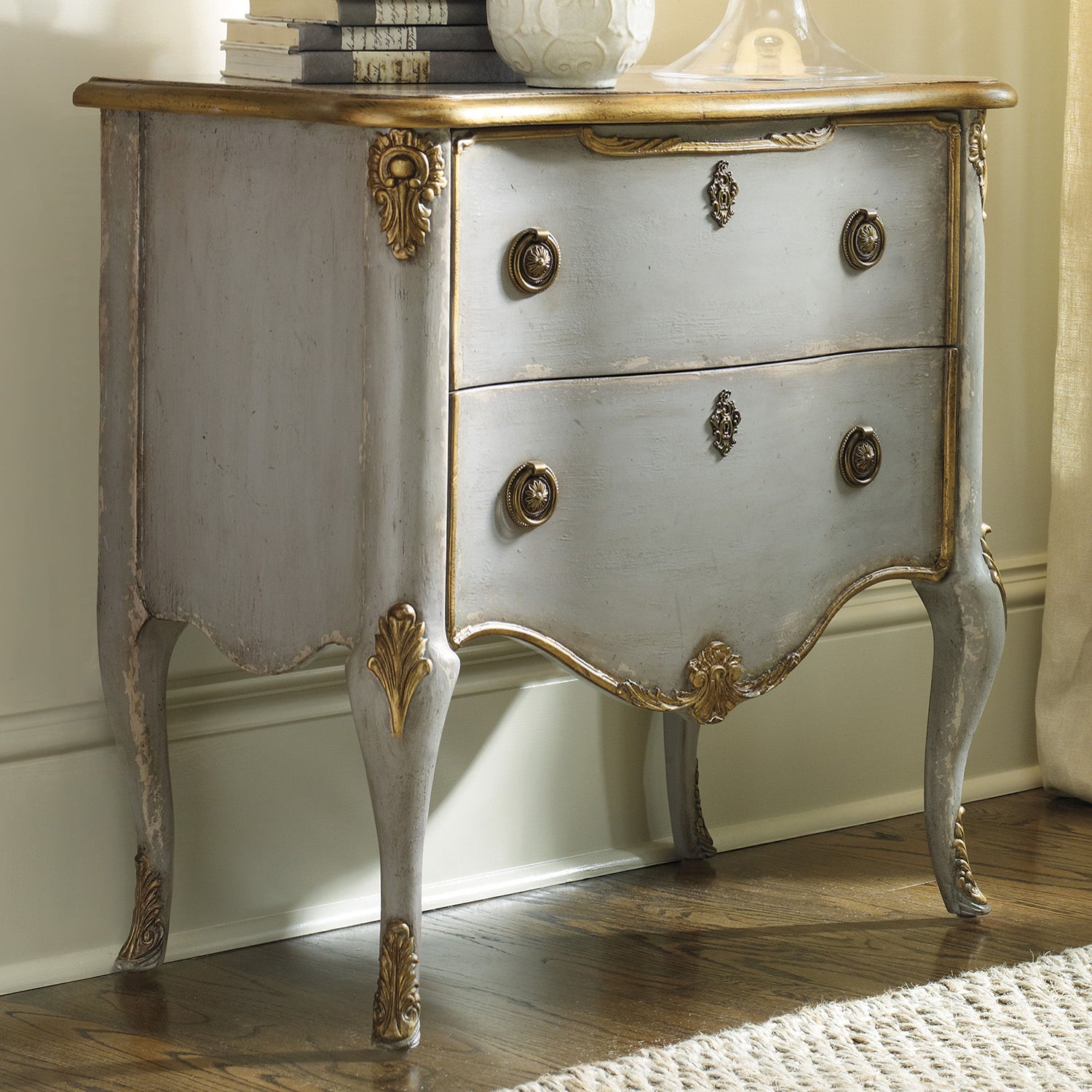 Hooker Furniture French Two Drawer Chest