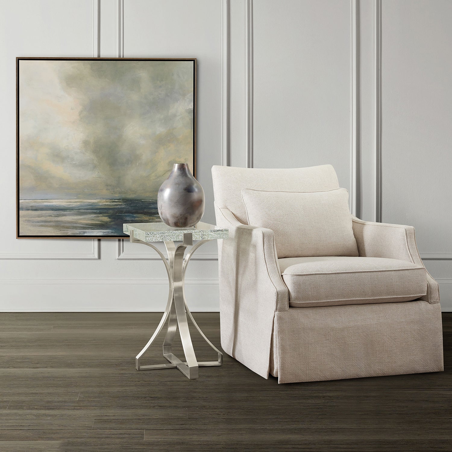 Hooker Furniture Bubble Glass Accent Table